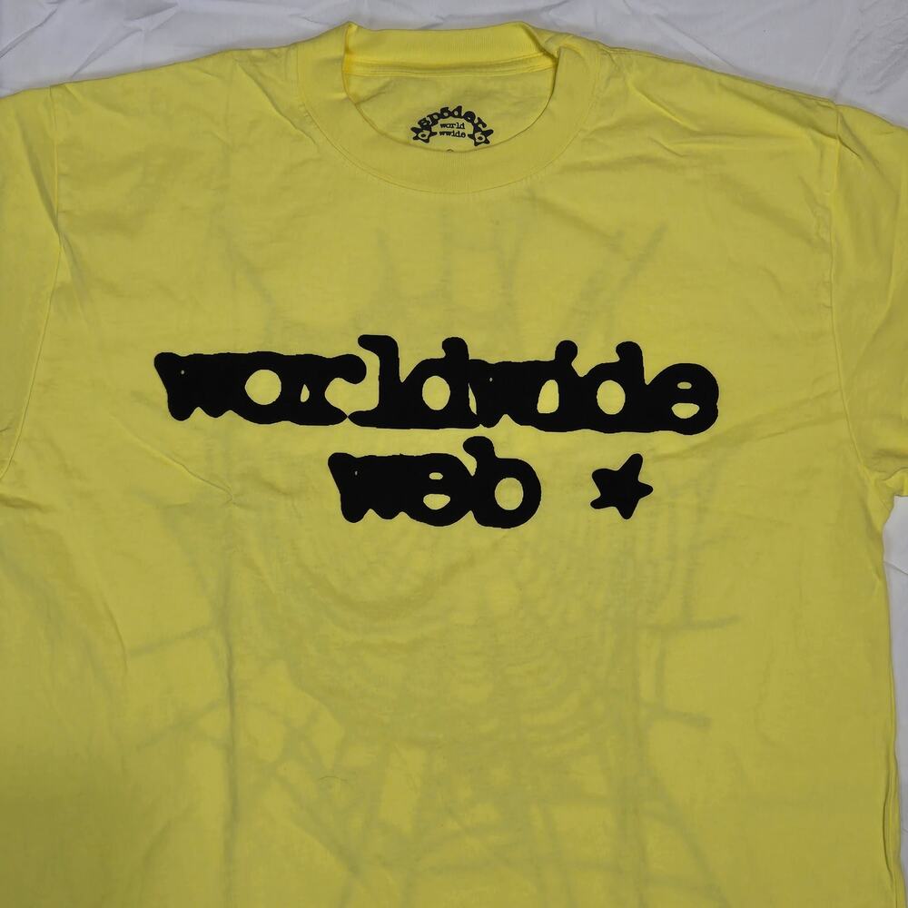 Sp5der Worldwide Web Yellow Black Large - Picture 6 of 10